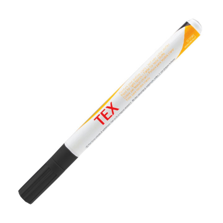 DARWI TEX filctoll textilre vékony 3 ml – fekete