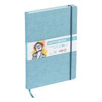 DARWI vázlattömb Soft Blue A4 140 g/m² 80 lap