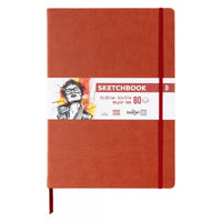 DARWI vázlattömb Terracotta A4 140 g 80 lap