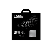 Decor foils metallic 14 x – ezüst cm