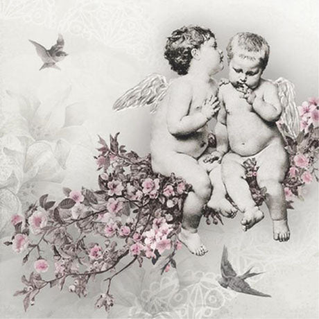 Decoupage szalvéta - Angyalok - 1 db