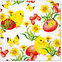 Decoupage szalvéta Chicks and Butterflies - 1 db
