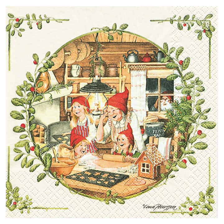 Decoupage szalvéta Christmas Bakery - 1 db