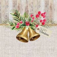 Decoupage szalvéta Christmas Bells - 1 db