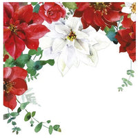 Decoupage szalvéta Christmas Flowers - 1 db