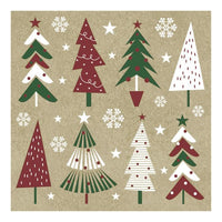 Decoupage szalvéta Christmas Trees - 1 db