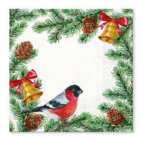 Decoupage szalvéta Frame with Bells - 1 db