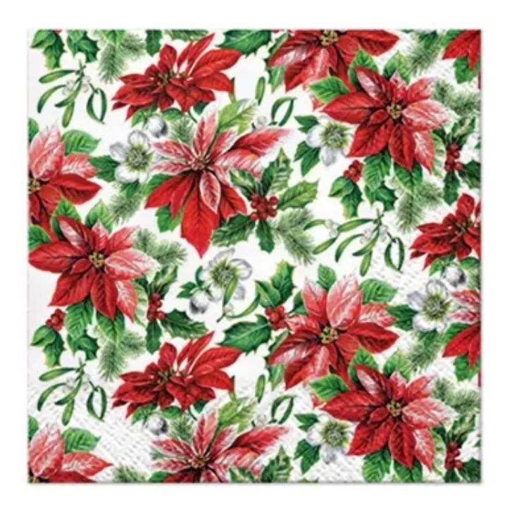 Decoupage szalvéta Glory Poinsettia - 1 db