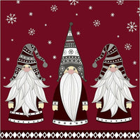 Decoupage szalvéta Gnomes