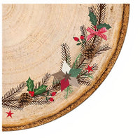 Decoupage szalvéta Karácsonyi koszorú - 1 db