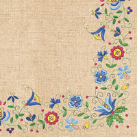 Decoupage szalvéta - Kashubian Folk 4 - 1db