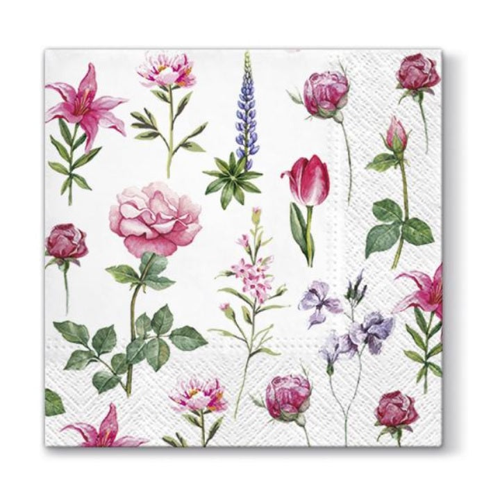 Decoupage szalvéta - Kerti ajándékok - 1 db
