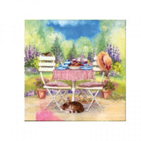 Decoupage szalvéta Lunch on Garden Table - 1 db