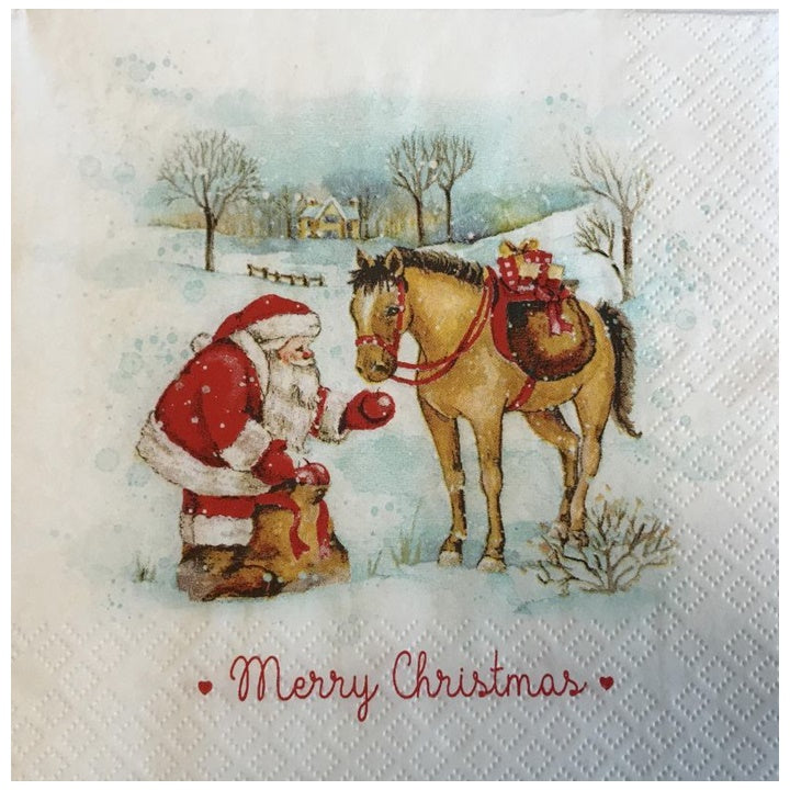 Decoupage szalvéta Merry Christmas - 1 db