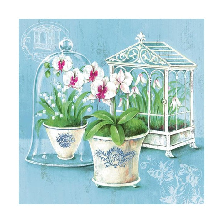 Decoupage szalvéta - Orchidea - 1 db