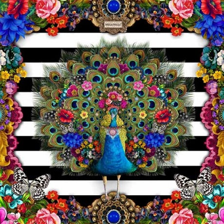 DECOUPAGE szalvéta - Peacock - 1 db