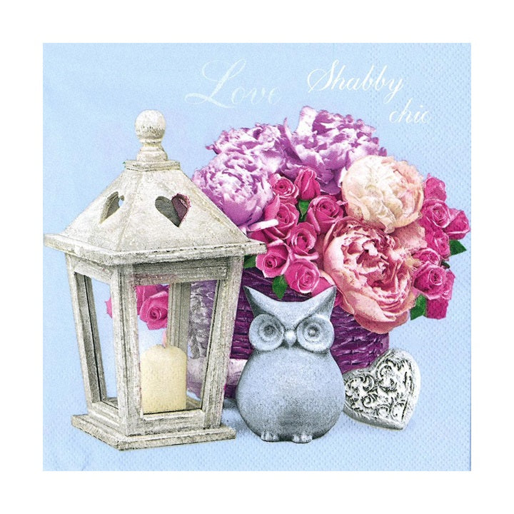 Decoupage szalvéta - Shabby Chic - 1 db