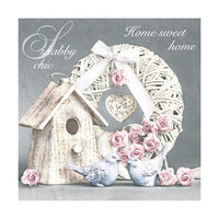 Decoupage szalvéta - Shabby Chic Home - 1 db