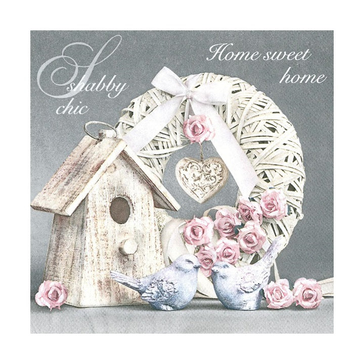 Decoupage szalvéta - Shabby Chic Home - 1 db
