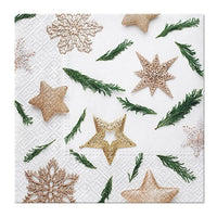 Decoupage szalvéta Star decorations - 1 db