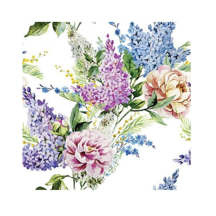 Decoupage szalvéta - Tavaszi orgonavirág - 1 db