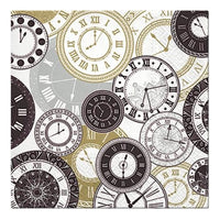Decoupage szalvéta Twelve oclock - 1 db
