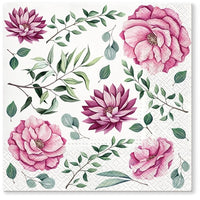 Decoupage szalvéták Blooming Dhalia - 1 db
