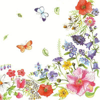 Decoupage szalvéták Blossom Border - 1db