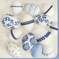 Decoupage szalvéták Blue Style Easter Eggs - 1db