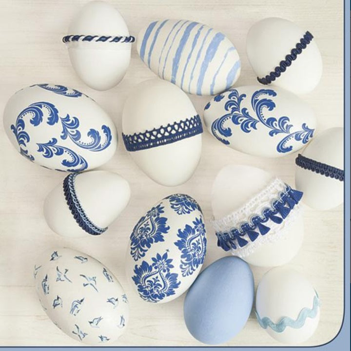 Decoupage szalvéták Blue Style Easter Eggs - 1db