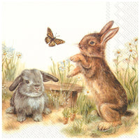 Decoupage szalvéták Bunny - 1 db