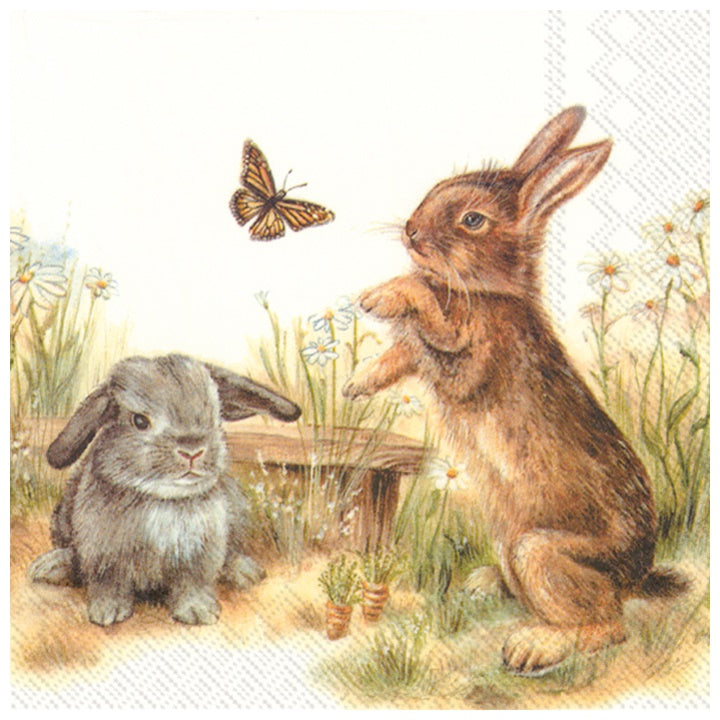 Decoupage szalvéták Bunny - 1 db