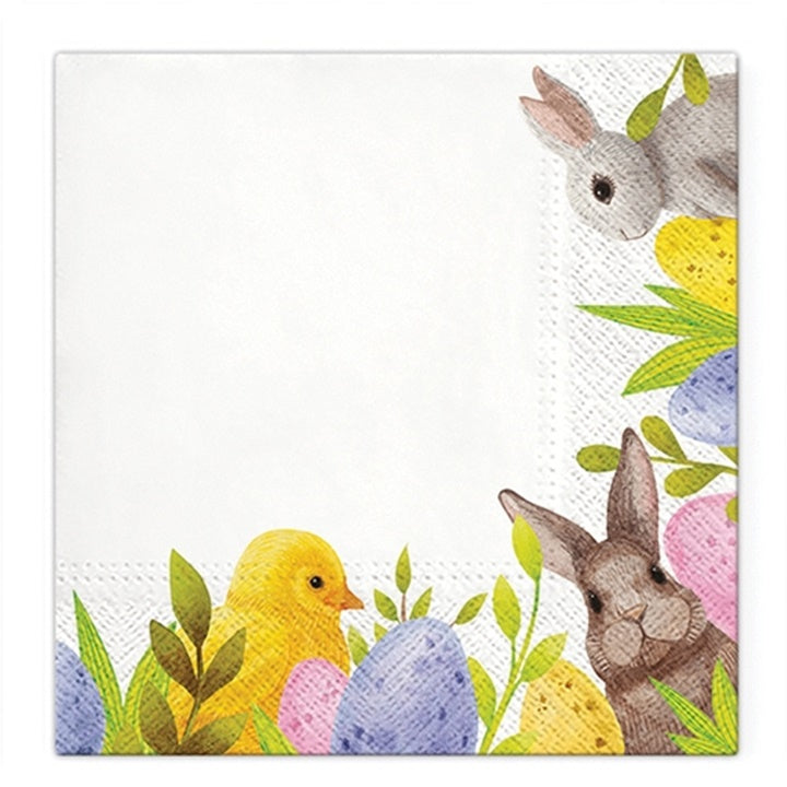 Decoupage szalvéták Bunny Corner - 1 db