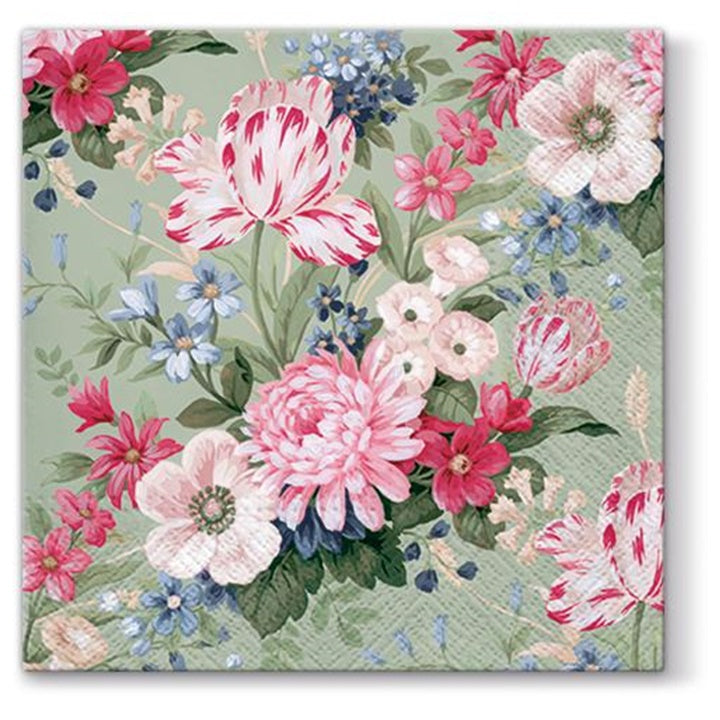 Decoupage szalvéták Calm flowers - 1 ks