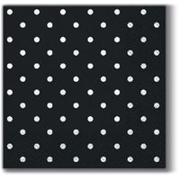 Decoupage szalvéták cocktail Brown Dots - 1 db