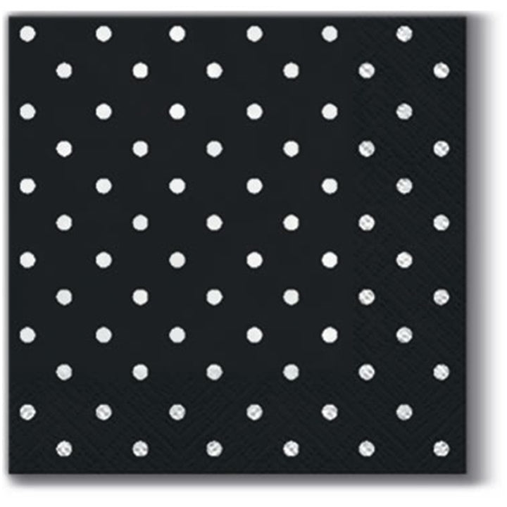 Decoupage szalvéták cocktail Brown Dots - 1 db