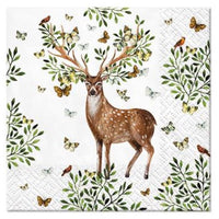 Decoupage szalvéták cocktail Forest Antlers - 1 db