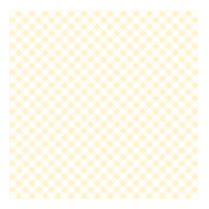 Decoupage szalvéták Diagonal Cream Check - 1 db