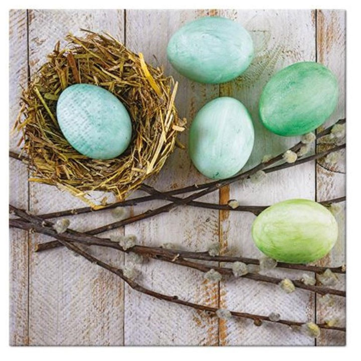 Decoupage szalvéták Eggs Nest - 1db