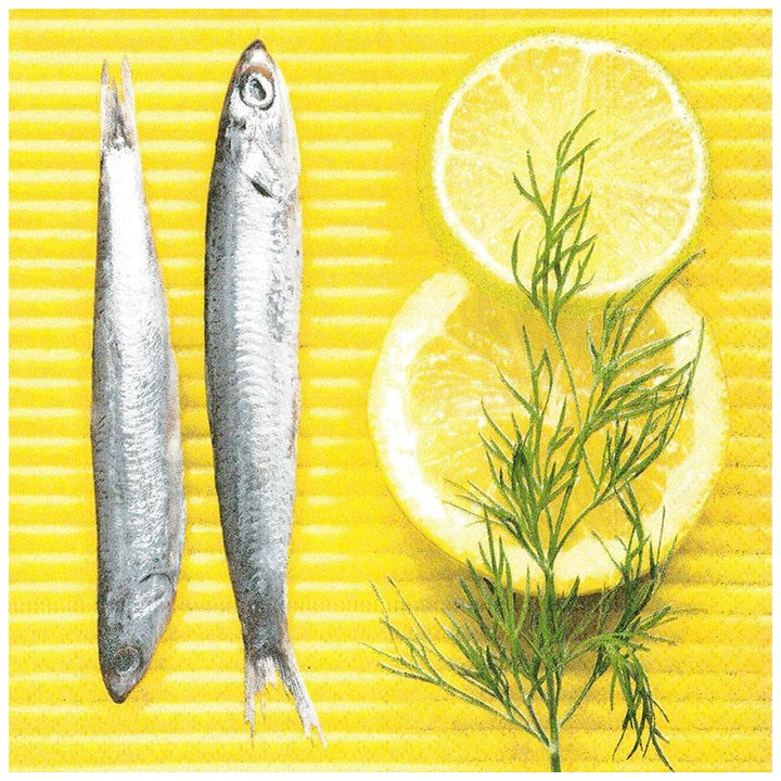 Decoupage szalvéták Fish - 1 db