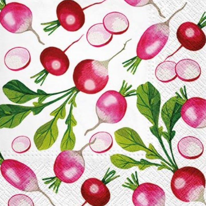 Decoupage szalvéták Fresh Radish - 1 db