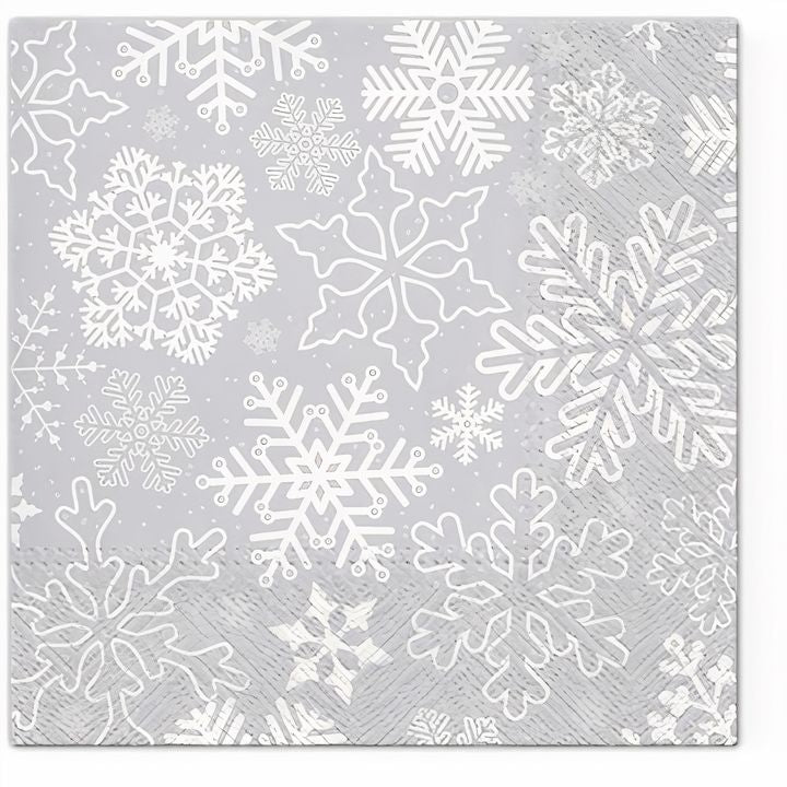 Decoupage szalvéták Hópihék - 1db