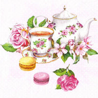 Decoupage szalvéták It s Five o Clock  - 1 db