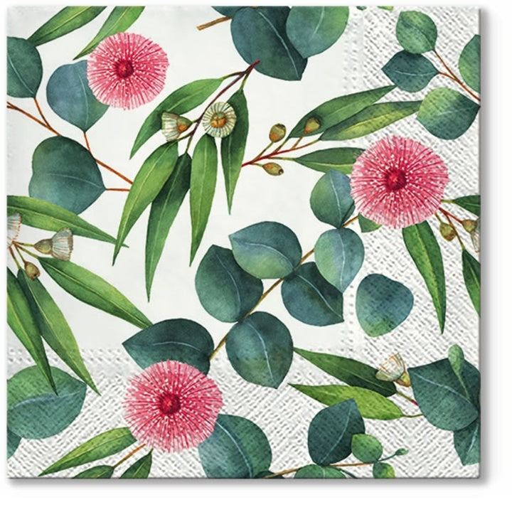 Decoupage szalvéták Leaves of Eucalyptus - 1 db