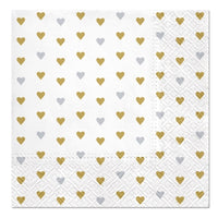 Decoupage szalvéták Lots of love - 1 db