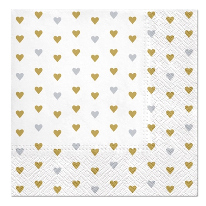 Decoupage szalvéták Lots of love - 1 db