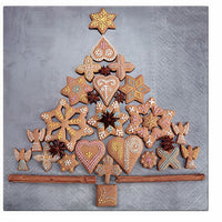 Decoupage szalvéták Mézeskalács karácsonyfa - 1db