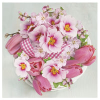 Decoupage szalvéták Pink Bunch - 1 db