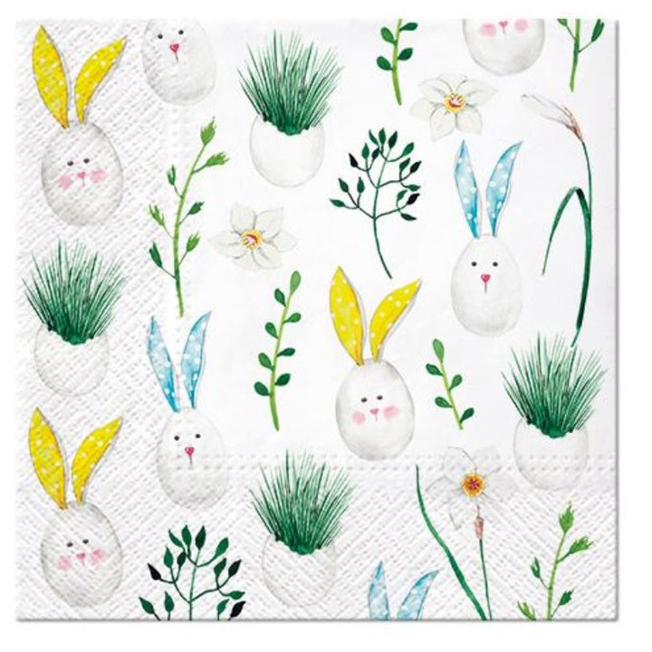 Decoupage szalvéták Rabbit Eggs - 1db