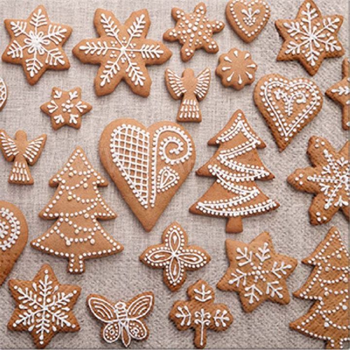 Decoupage szalvéták Sweet Gingerbreads - 1 db